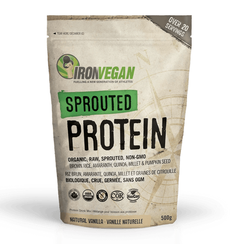 Iron Vegan Sprouted Protein - YesWellness.com