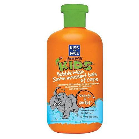 Kiss My Face Kids Orange U Smart Bubble Wash 354mL - YesWellness.com