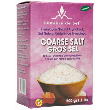 Lumiere de Sel Himalayan Natural Crystal Salt Coarse - YesWellness.com