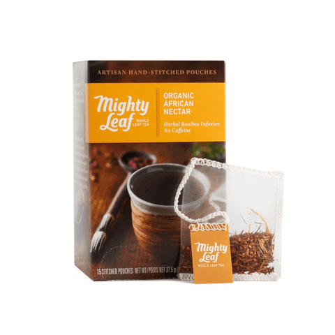 Mighty Leaf Organic African Nectar Tea 15 Stitched Pouches - YesWellness.com