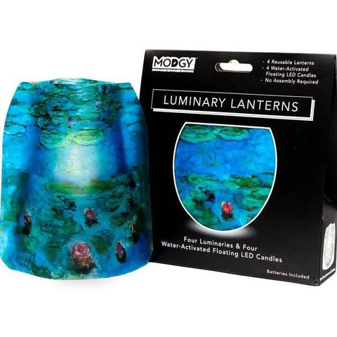 Modgy Luminary Lanterns Water Lillies - YesWellness.com