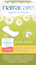 Natracare Curved Panty Liners 30 count - YesWellness.com