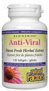 Natural Factors Echinamide Anti-Viral Potent Fresh Herbal Extract - YesWellness.com