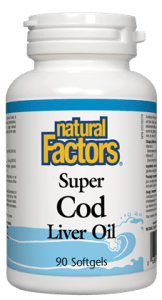 Natural Factors Super Cod Liver Oil Softgels - YesWellness.com