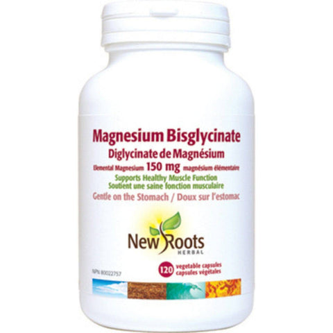 New Roots Herbal Magnesium Bisglycinate Plus 150mg - YesWellness.com
