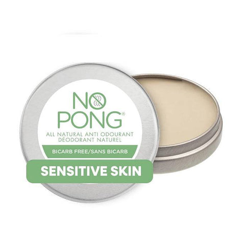 No Pong All Natural Anti Odourant Bicarb Free Sensitive Skin 35g - YesWellness.com