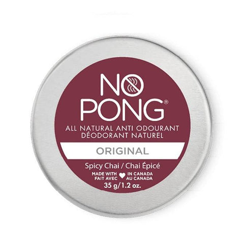 No Pong All Natural Anti Odourant Original Spicy Chai 35g - YesWellness.com