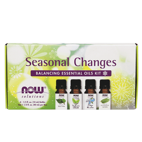 Now Solutions Seasonal Changes Balancing Essential Oils Kit 4 x 10 mL - YesWellness.com