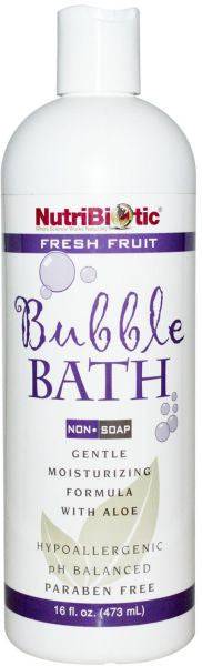 NutriBiotic Bubble Bath Fresh Fruit 473 ml - YesWellness.com