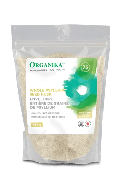 Organika Whole Psyllium Seed Husk 454g - YesWellness.com