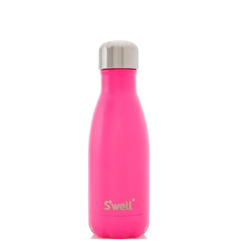S'well Satin Collection Stainless Steel Water Bottle Bikini Pink 17oz - YesWellness.com