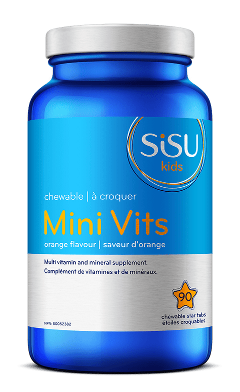 Sisu Kids Mini Vits 90 Chewable Star Tabs - YesWellness.com
