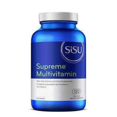 Sisu Supreme Multivitamin with Iron 120 veg caps - YesWellness.com
