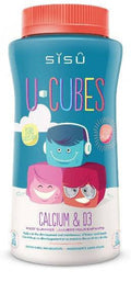 Sisu U-Cubes Calcium & D3 120 Gummies - YesWellness.com