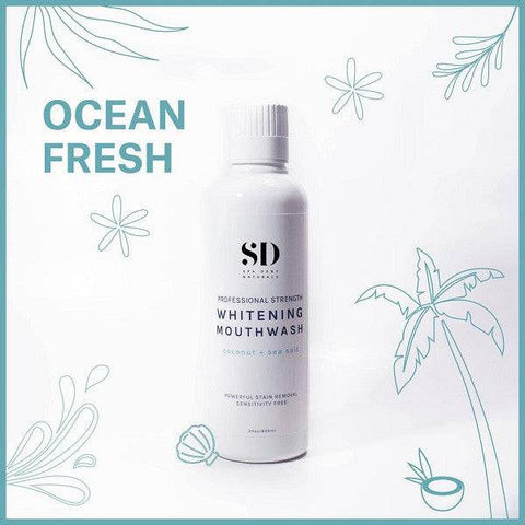 Spa Dent Naturals Total Care Mouthwash Coconut And Sea Salt 600ml - YesWellness.com