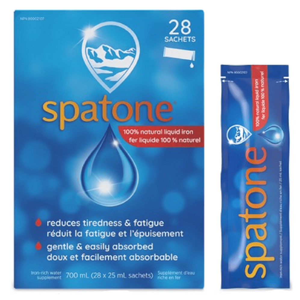 SpaTone Iron Supplement 1 month Supply 28 Sachets