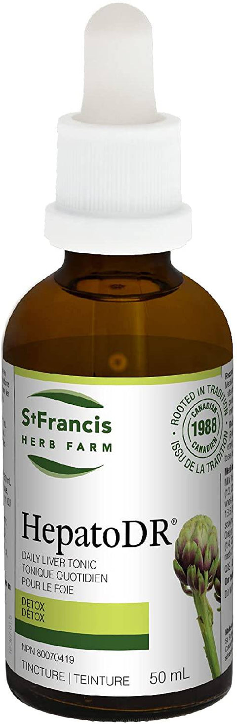 St. Francis Herb Farm HepatoDR Daily Liver Tonic Detox Tincture - YesWellness.com