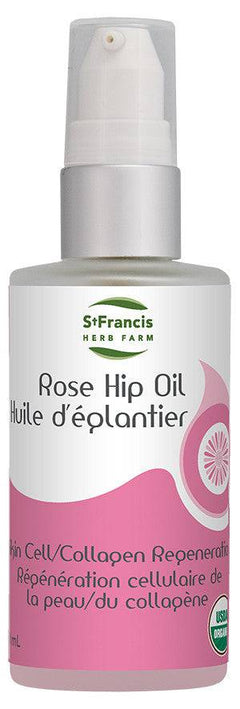 Expires May 2024 Clearance St. Francis Herb Farm Rose Hip Oil 50mL - YesWellness.com