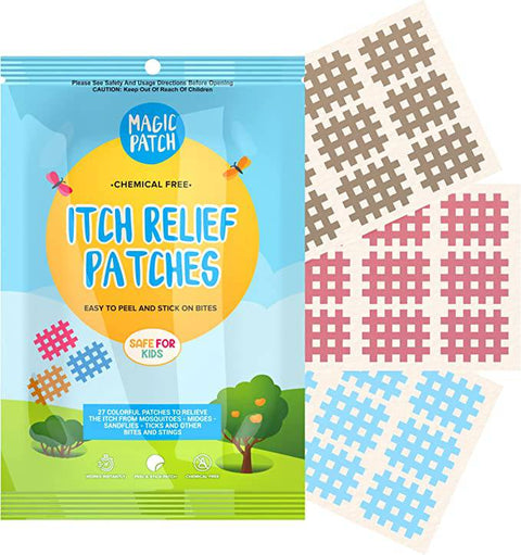 The Natural Patch Co. MagicPatch Chemical Free Itch Relief Patches - Pack of 27 - YesWellness.com