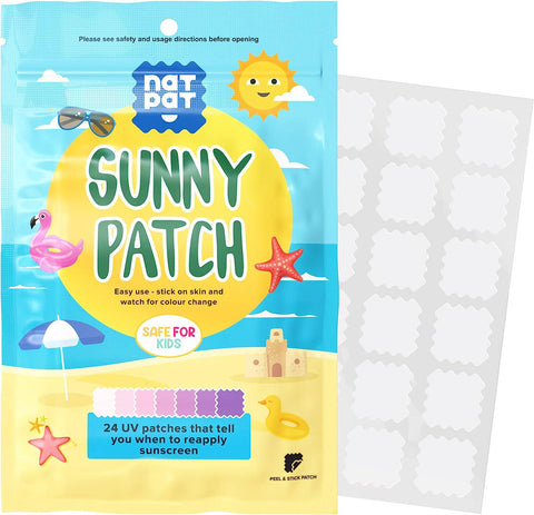The Natural Patch Co. SunnyPatch UV-Detecting Patch - Pack of 24 - YesWellness.com