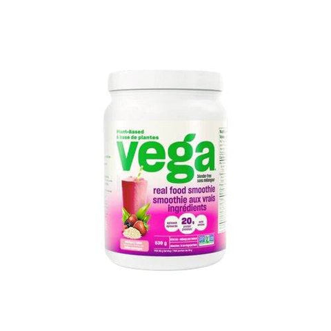 Vega Real Food Smoothie Drink Mix Wildberry Bliss 539g - YesWellness.com