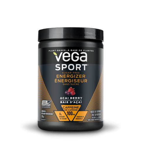 Expires May 2024 Clearance Vega Sport Sugar-Free Energizer Acai Berry 128 Grams - YesWellness.com