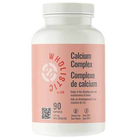 Wholistic Calcium Complex 90 Capsules - YesWellness.com