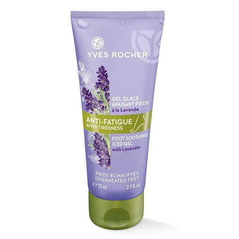 Yves Rocher Foot Soothing Iced Gel with Lavender 75mL - YesWellness.com