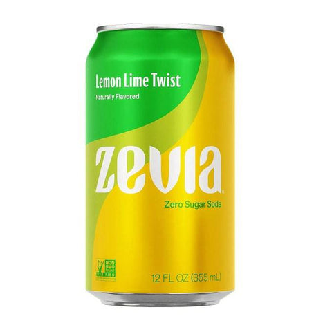 Zevia Zero Sugar Soda Lemon Lime Twist - YesWellness.com