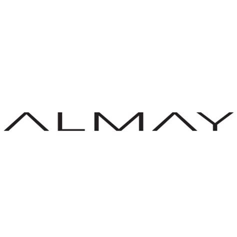 The Almay logo shows the word “ALMAY” in bold, modern, and evenly spaced capital letters with a clean, minimalist design.