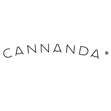 The Cannanda logo displays the brand name in uppercase, curved text with a clean, minimalist font and a registered trademark symbol (®) at the end.