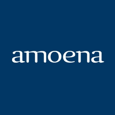 Image of Amoena logo - simple and elegant, featuring the word "Amoena" in lowercase letters