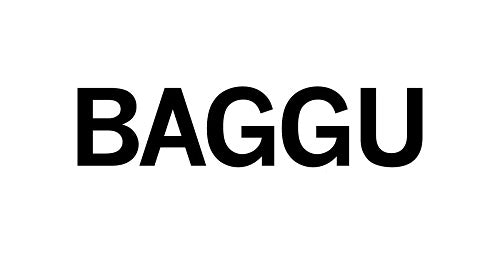 The Baggu logo features the brand name "BAGGU" in bold, black, all-uppercase letters using a clean, sans-serif font, reflecting simplicity and modern design.
