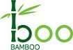 The Boo Bamboo logo shows “boo” in green, with the “b” shaped like a bamboo stalk and a leaf extending from the top.