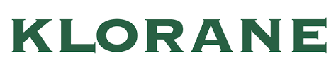 The Klorane logo features the brand name in bold, uppercase green letters using a clean, serif font, reflecting a natural and pharmaceutical identity.