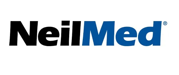 The NEILMED logo features bold, dual-tone text with "Neil" in black and "Med" in blue, presenting a clean and professional design that emphasizes healthcare and trust.
