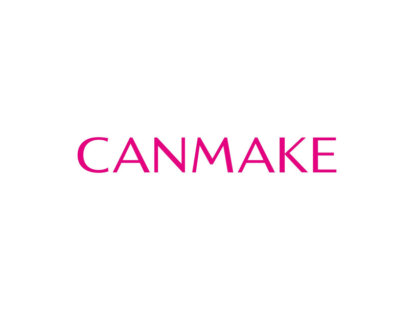 The logo shows the word “CANMAKE” in bright pink uppercase letters, using a clean, modern font on a light background.