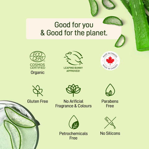 Refresh Botanicals Oil Balancing Facial Cleanser with Aloe & Cucumber 100mL - YesWellness.com