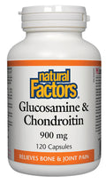 Natural Factors Glucosamine & Chondroitin 900mg 120 Capsules