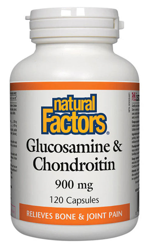 Natural Factors Glucosamine & Chondroitin 900mg 120 Capsules