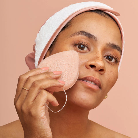 BKIND Konjac Facial Sponge Rose Flower