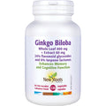 New Roots Herbal Ginkgo Biloba Whole Leaf 400mg + Extract 60mg 120 Vegetable Capsules