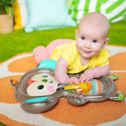 Bright Starts Hungry Monkey Tummy Time Water Mat - YesWellness.com