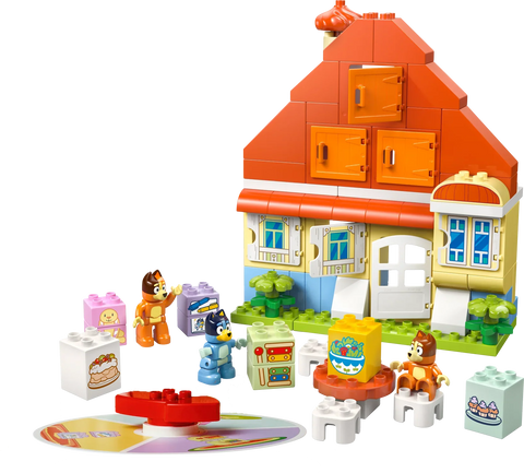 LEGO Bluey's Family House with Memory Game, 10459 