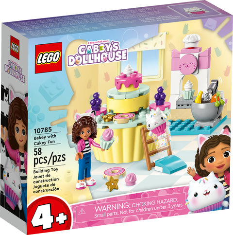 LEGO Gabby's Dollhouse Bakey with Cakey Fun, 10785 (Discontinued) - YesWellness.com