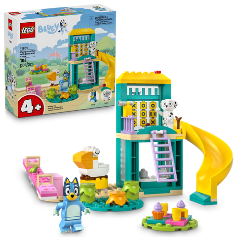 LEGO Playground Fun with Bluey and Chloe, 11201