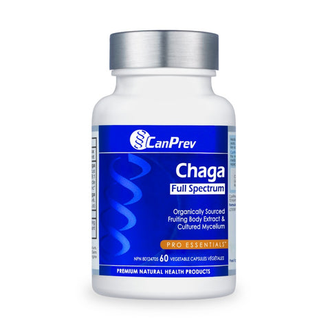 CanPrev Chaga Full Spectrum 60 Vegetable Capsules