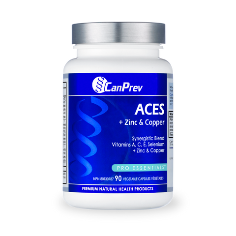 CanPrev ACES + Zinc & Copper 90 Vegetable Capsules