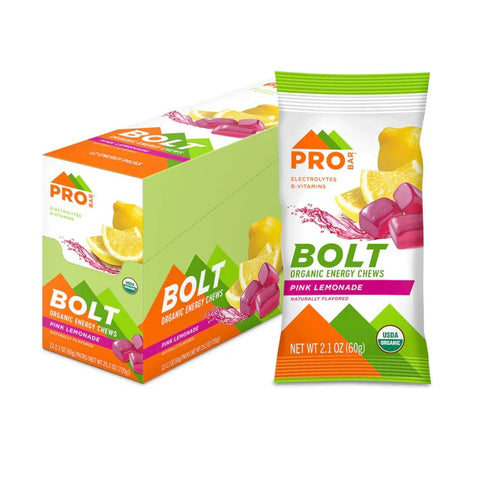 Probar Bolt Organic Energy Chews 12x60g (Various Flavours) - YesWellness.com