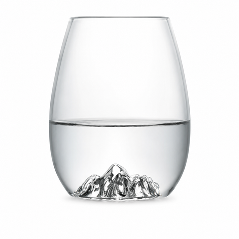MTNPK Glassware Wine Glass - Mt. Edith Cavell